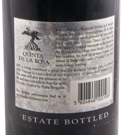 1997 Quinta de La Rosa Vintage Porto