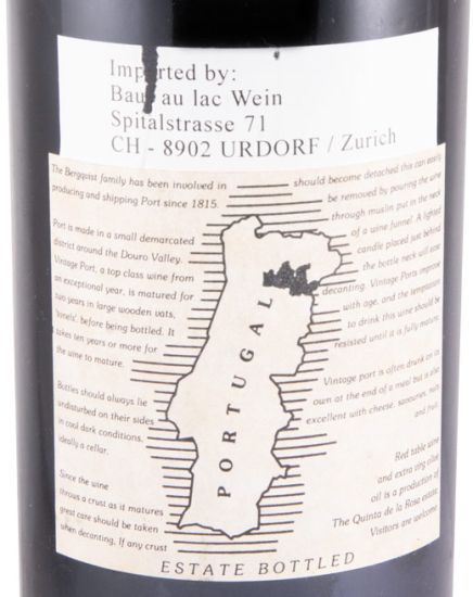 1994 Quinta de La Rosa Vintage Porto