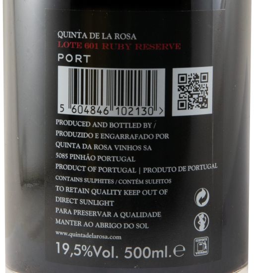 Quinta de La Rosa Reserve Porto 50cl