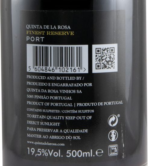 Quinta de La Rosa Finest Reserve Port 50cl