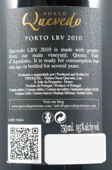 2010 Quevedo LBV Port