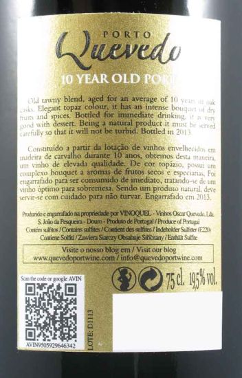 Quevedo 10 anos Tawny Porto