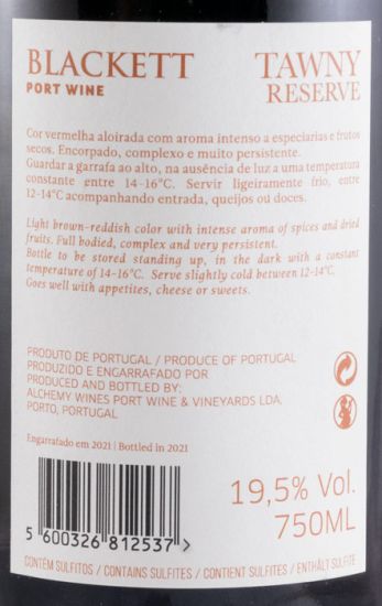 Blackett Tawny Reserve Port