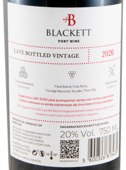 2020 Blackett LBV Porto