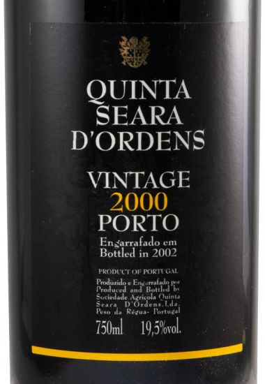 2000 Quinta Seara d'Ordens Vintage Port