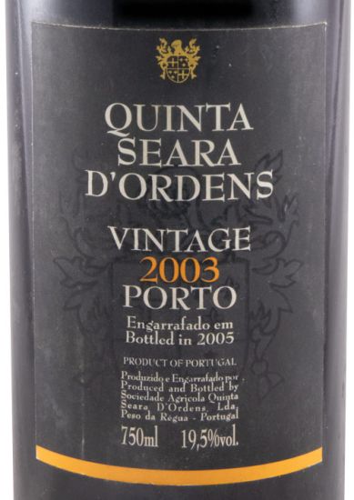 2003 Quinta Seara d'Ordens Vintage Porto