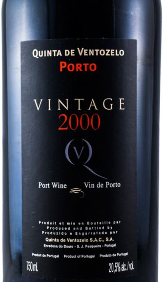 2000 Quinta de Ventozelo Vintage Porto