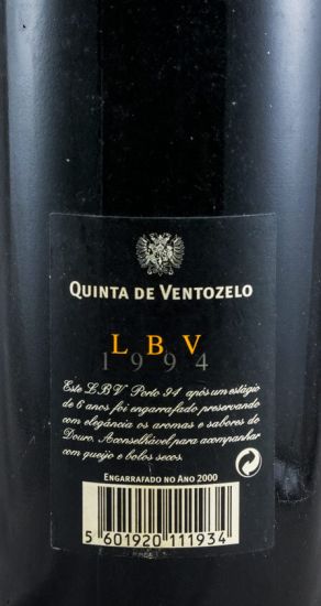 1994 Quinta do Ventozelo LBV Porto