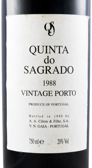 1988 Sagrado Vintage Porto