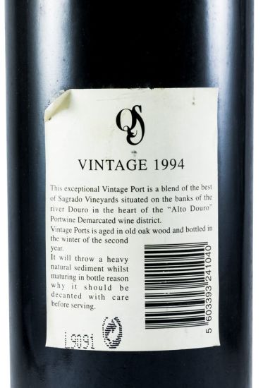 1994 Sagrado Vintage Porto
