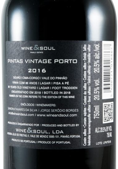2016 Pintas Vintage Porto