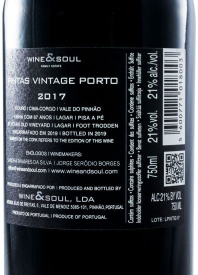 2017 Pintas Vintage Porto