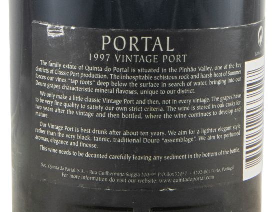 1997 Quinta do Portal Vintage Porto