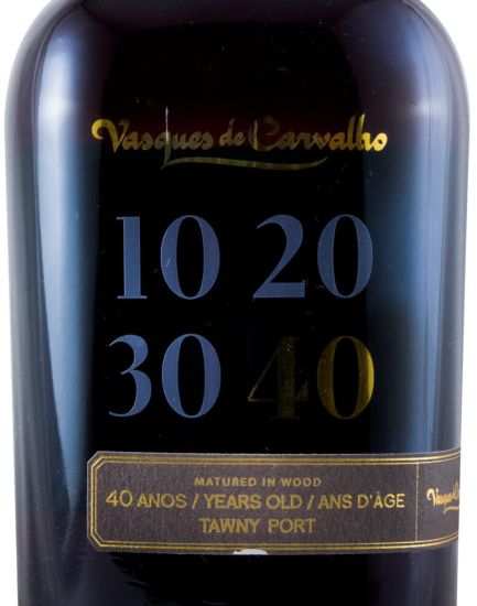 Vasques de Carvalho 40 years Port