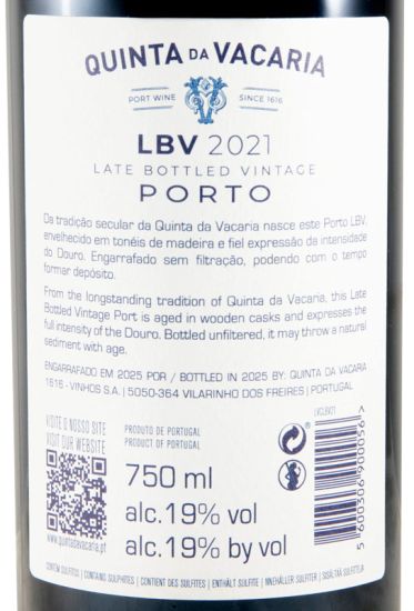 2021 Quinta da Vacaria LBV Porto