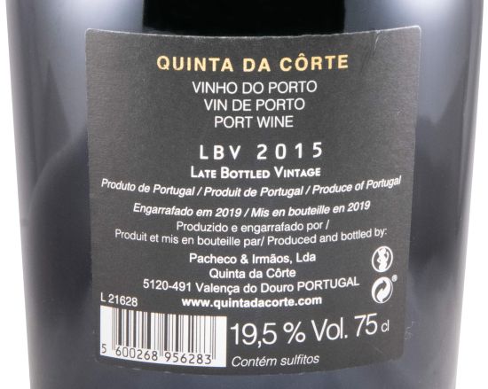 2015 Quinta da Côrte LBV Porto