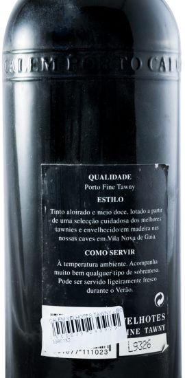 Cálem Velhotes Tawny Porto (rótulo danificado)