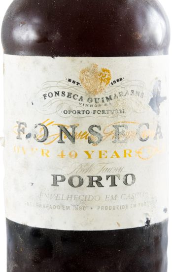 Fonseca 40 years Port (former bottle and damaged label)