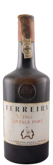 1963 Ferreira Vintage Port (damaged seal)