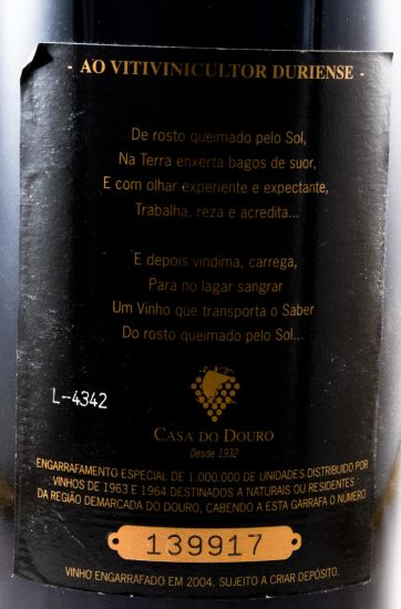 1963 Casa do Douro Port