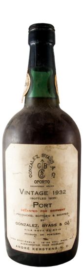 1932 Gonzalez Byass Vintage Porto