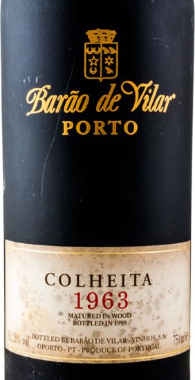 1963 Barão de Vilar Colheita Porto