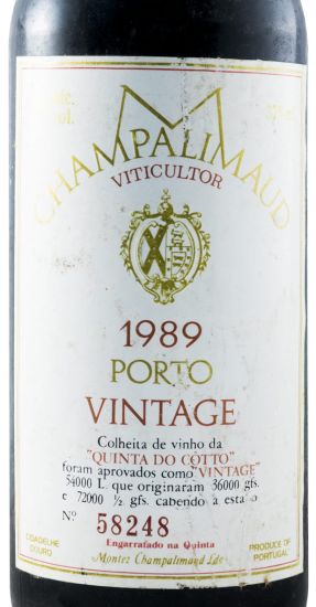 1989 Champalimaud Vintage Porto 37,5cl