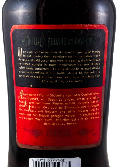 1943 Gilbert's Vintage Porto