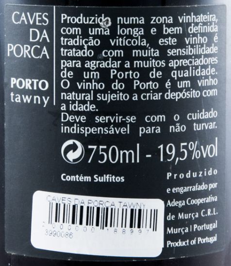 Caves da Porca Tawny Porto
