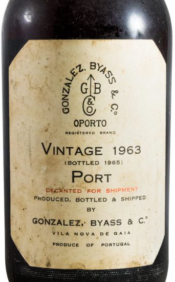 1963 Gonzalez Byass Vintage Porto