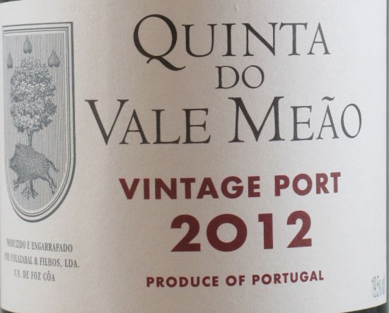 2012 Quinta do Vale Meão Vintage Porto