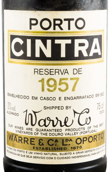 1957 Warre's Cintra Colheita Port