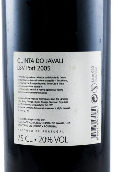 2005 Quinta do Javali LBV Porto