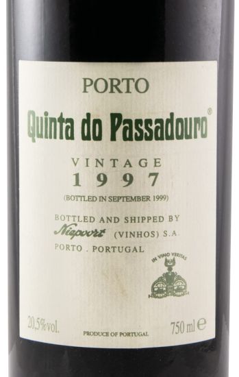 1997 Quinta do Passadouro Vintage Porto