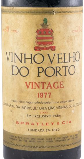1977 Spratley Vintage Porto