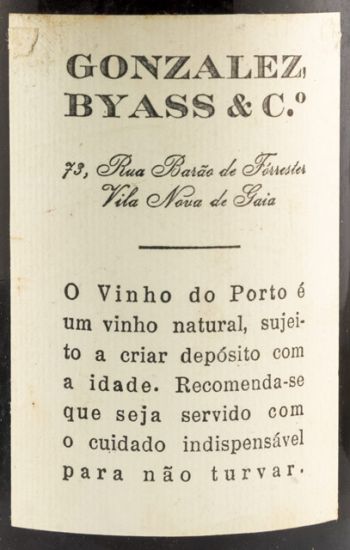 1960 Gonzalez Byass Vintage Porto