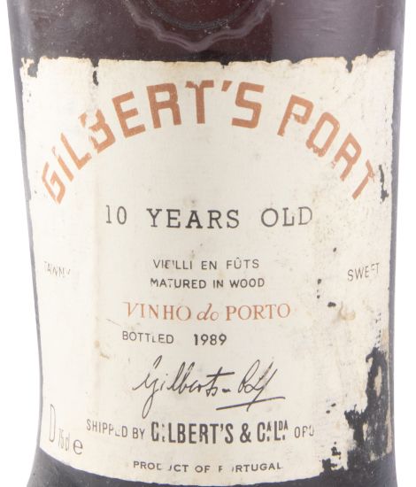 Gilbert's 10 years Port (bottled in 1989)