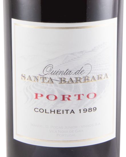 1989 Poças Junior Quinta de Santa Bárbara Colheita Port