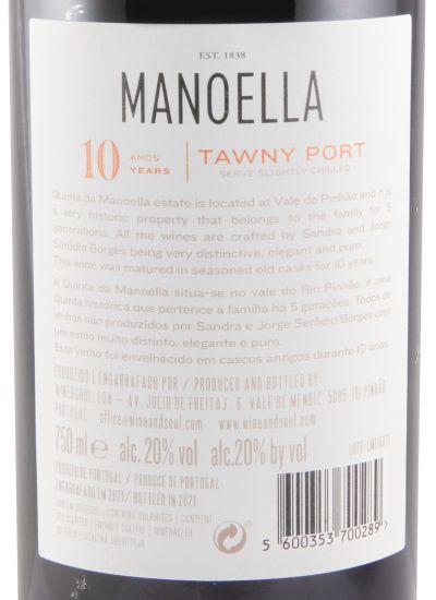 Manoella Tawny 10 years Port