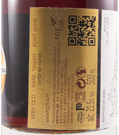 FozTua Tawny +40 anos Porto 50cl