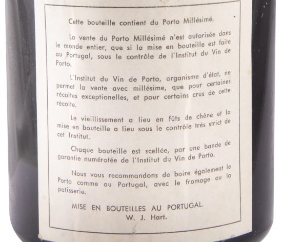 1944 W.J.Hart Vintage Porto