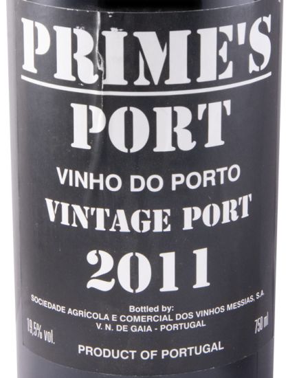2011 Prime's Vintage Port