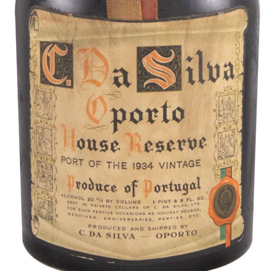 1934 C. da Silva House Reserve Vintage Port