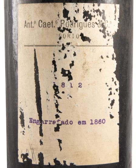 1812 António Caetano Rodrigues Porto (engarrafado em 1860)