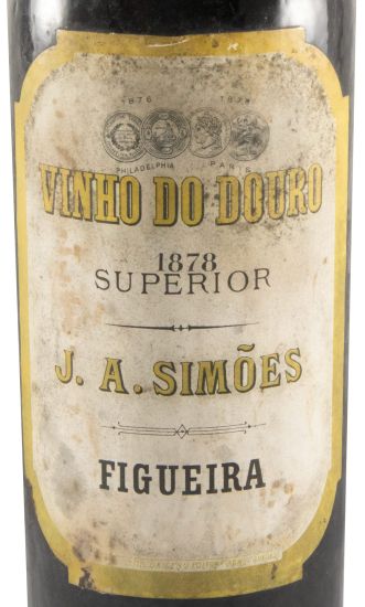 1878 J. A. Simões Vinho do Douro Superior Port
