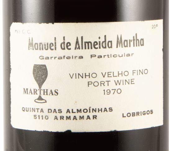 1970 Manuel de Almeida Martha Garrafeira Particular Port