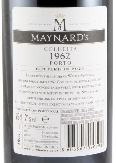 1962 Maynard's Tawny Porto
