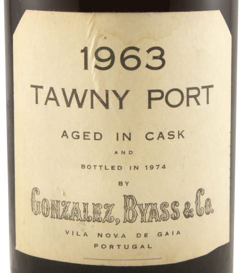 1963 Gonzalez Byass Tawny Port (bottled in 1974)