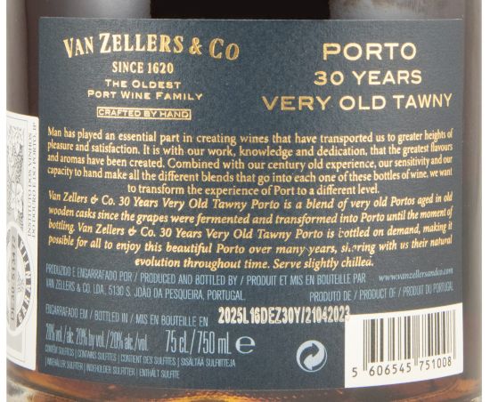 Van Zellers 30 years Port