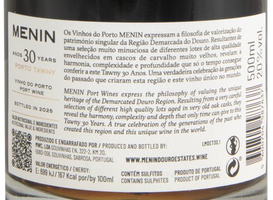 Menin Tawny 30 anos Porto 50cl